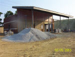 This is a thumbnail photograph showing the construction progress of the FACT Transfer Center